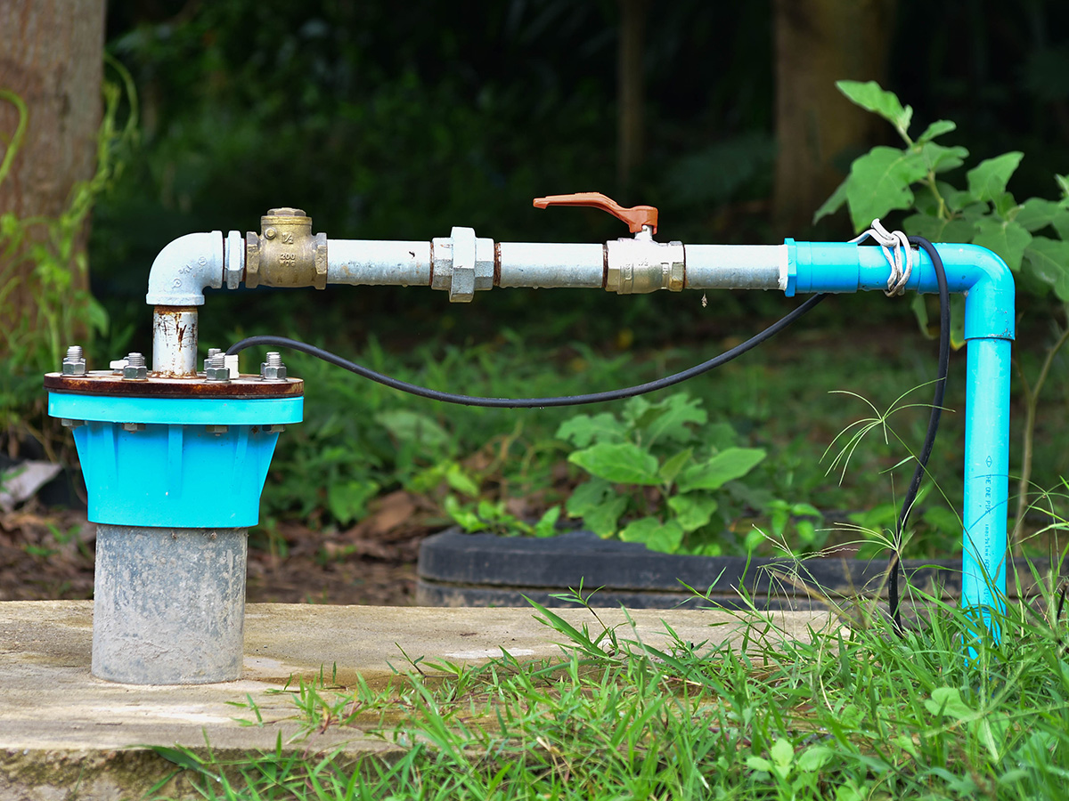 A well